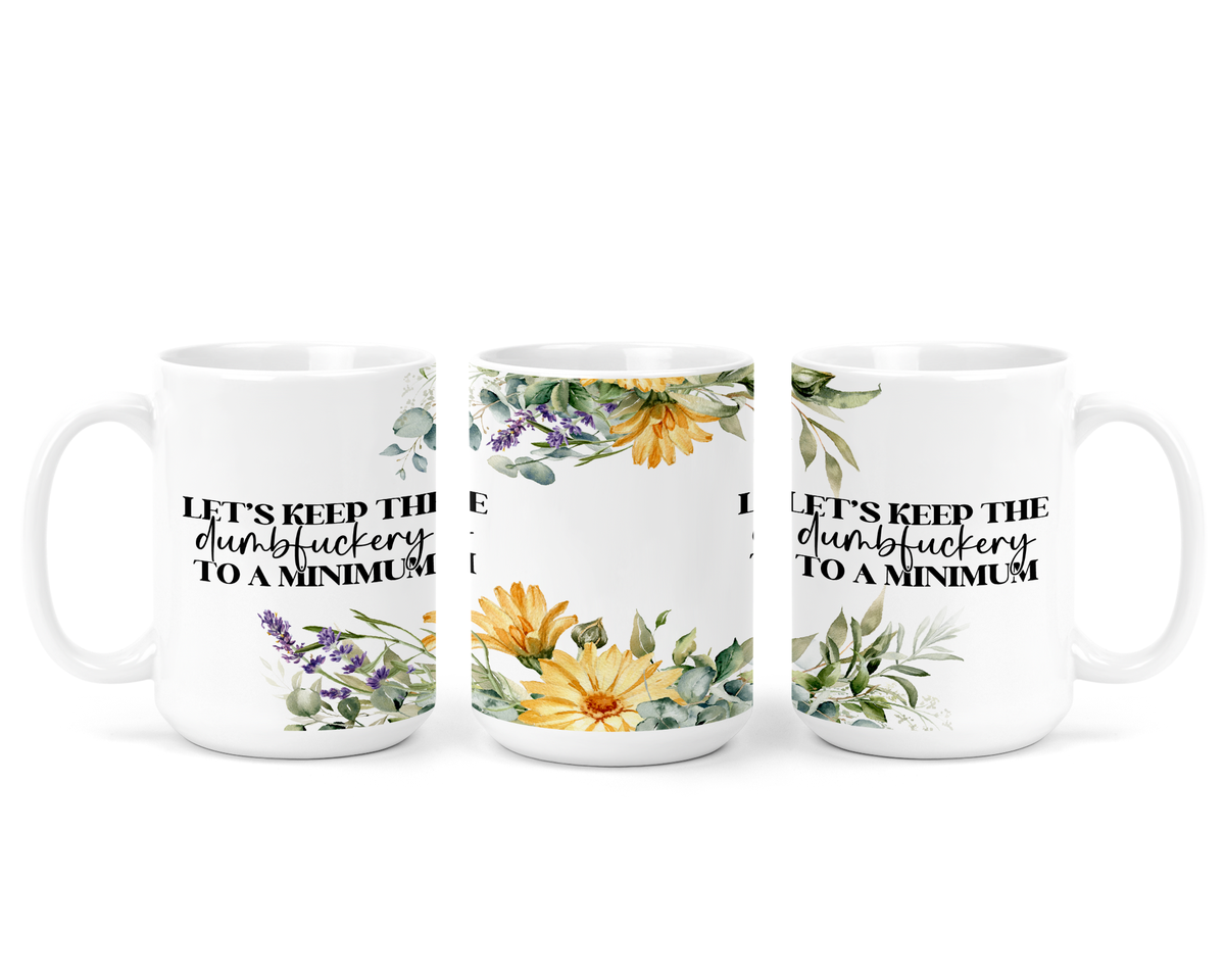 Mug en céramique « Idioties »