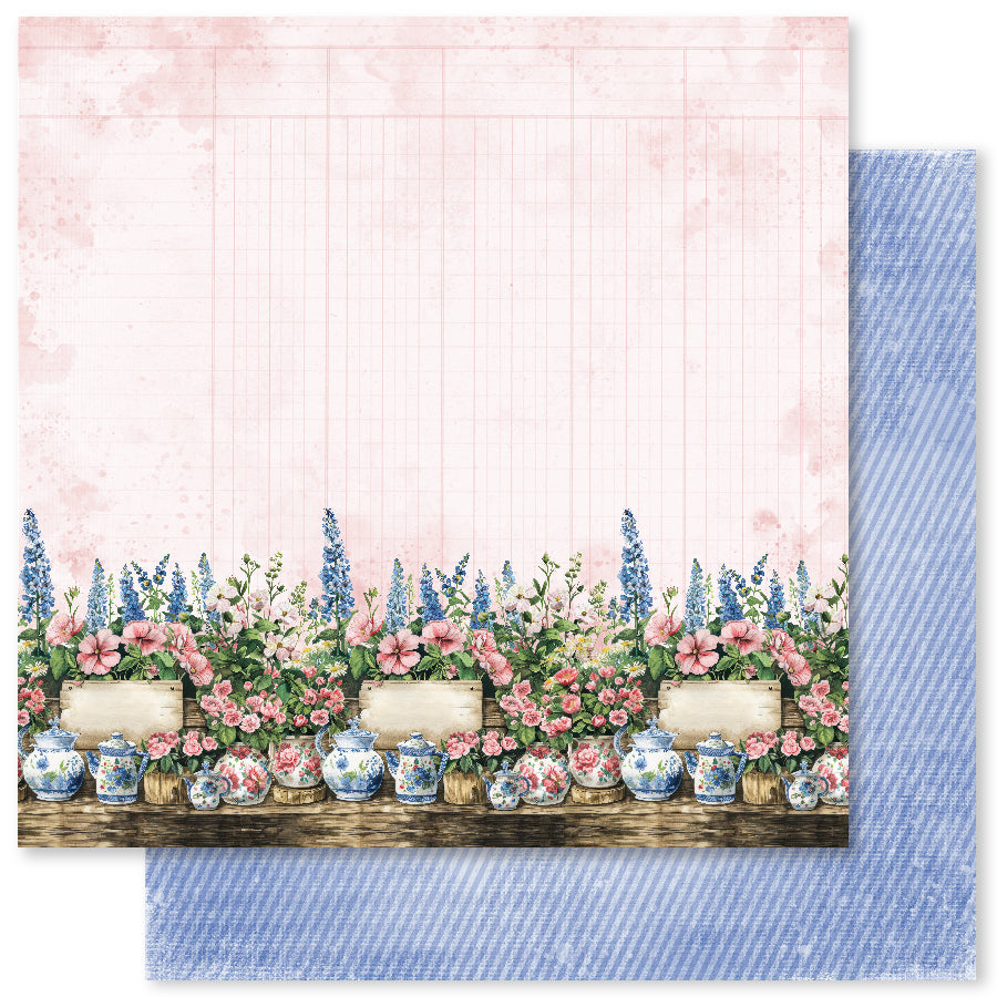 Flower Shoppe Papier F 12x12 (Lot de 12) 33252