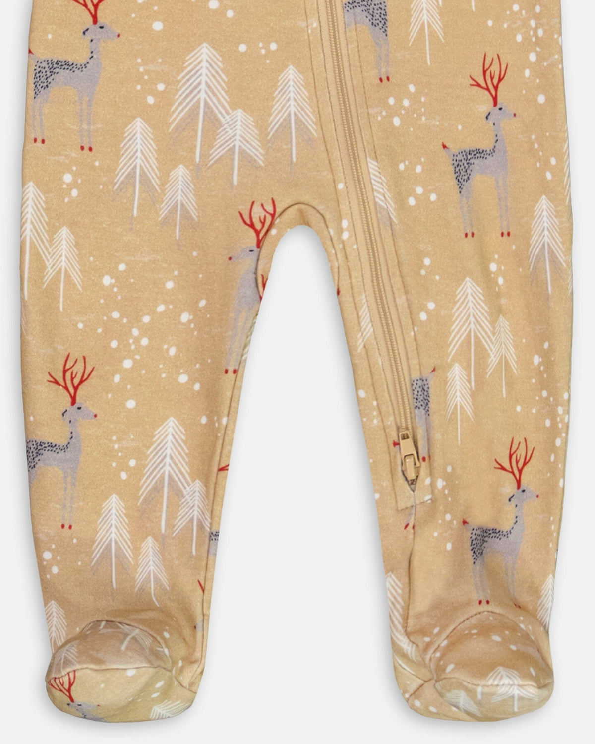 Pyjama de Noël familial une pièce pour bébé en coton biologique