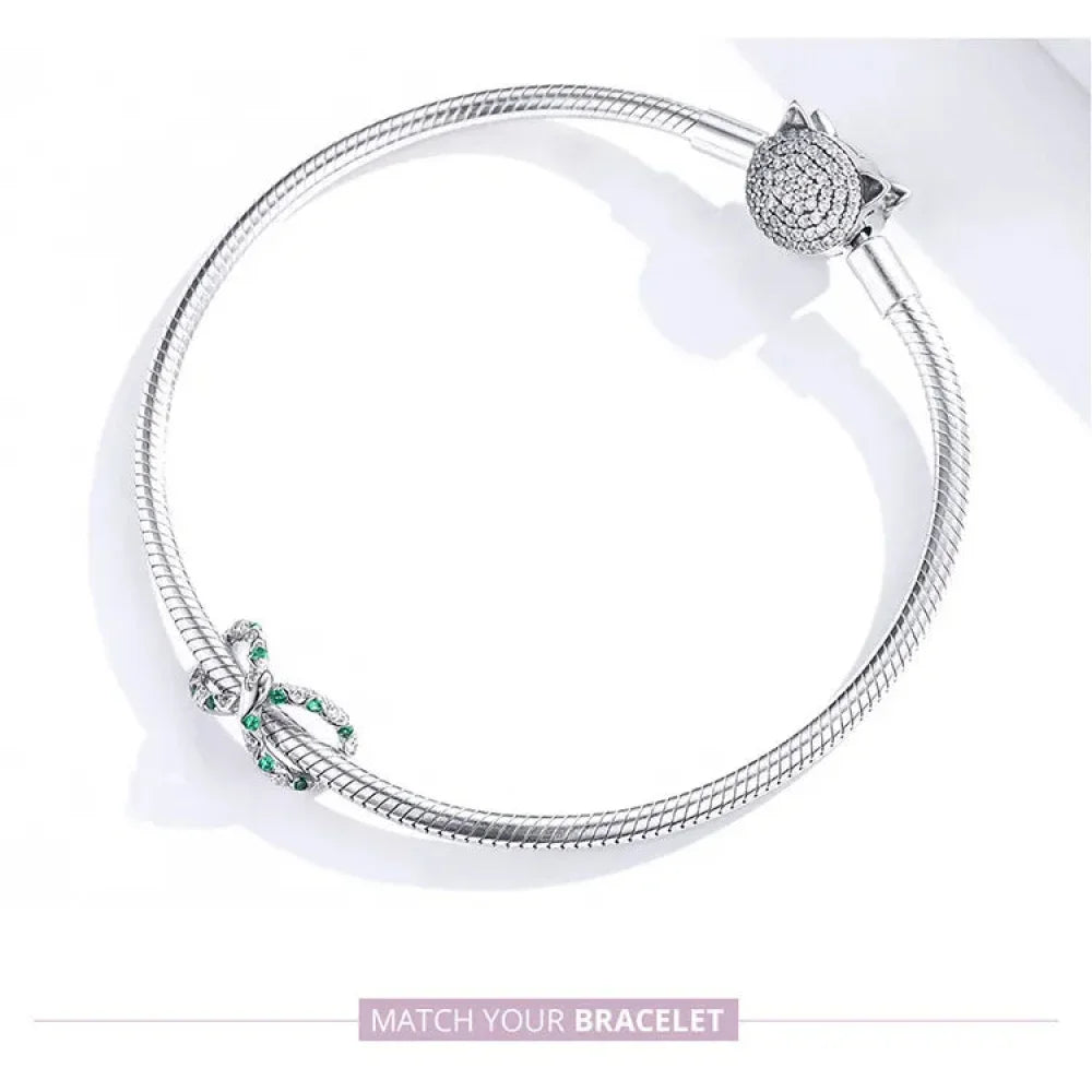Breloques en argent sterling 925 avec cristaux 5A transparents en forme de cœur et de X pour bracelet et pendentif de collier