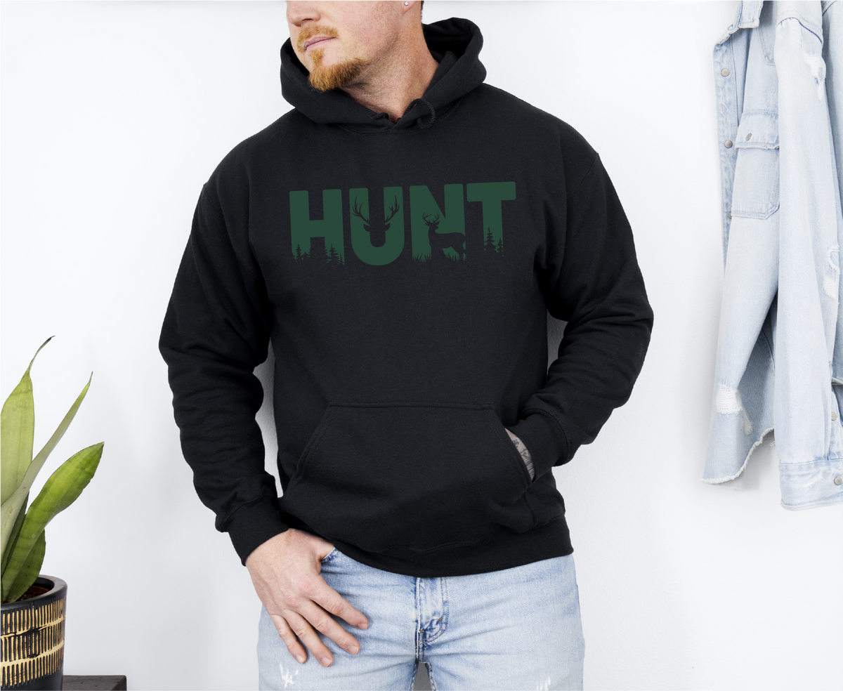 HUNT Sweat à capuche unisexe