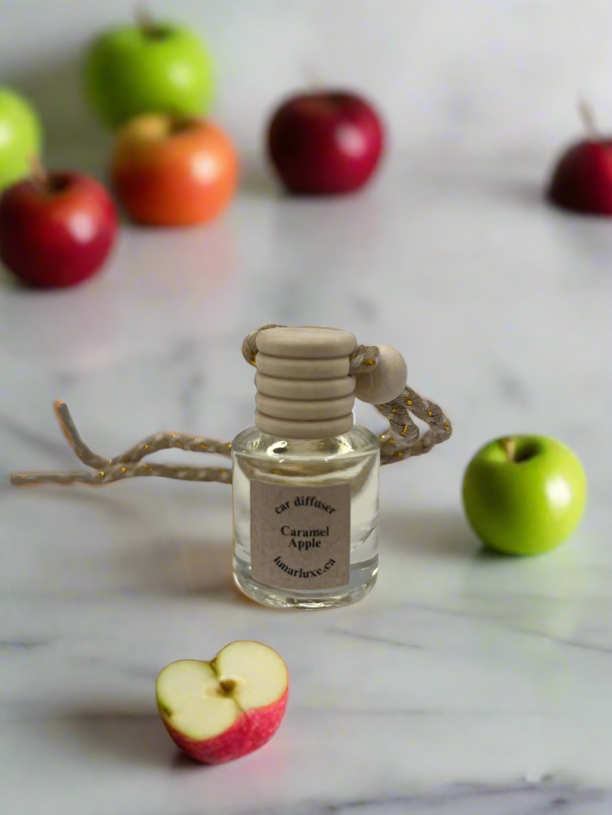 Diffuseur de voiture Pomme caramel