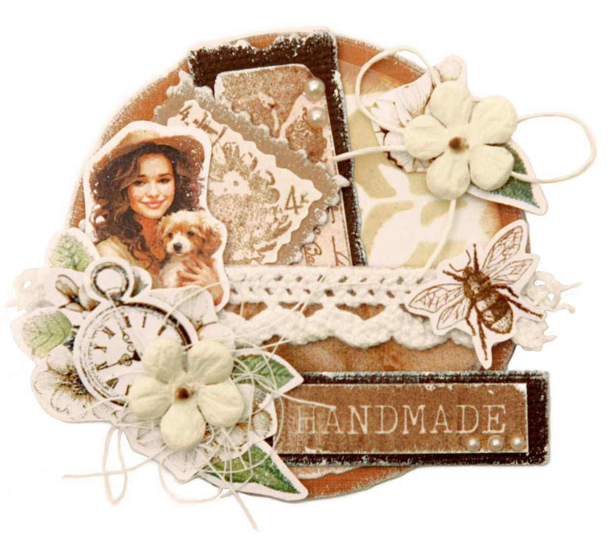 Bloc de papiers JMA Design double-face pour scrapbooking Wild & Free 12 feuilles