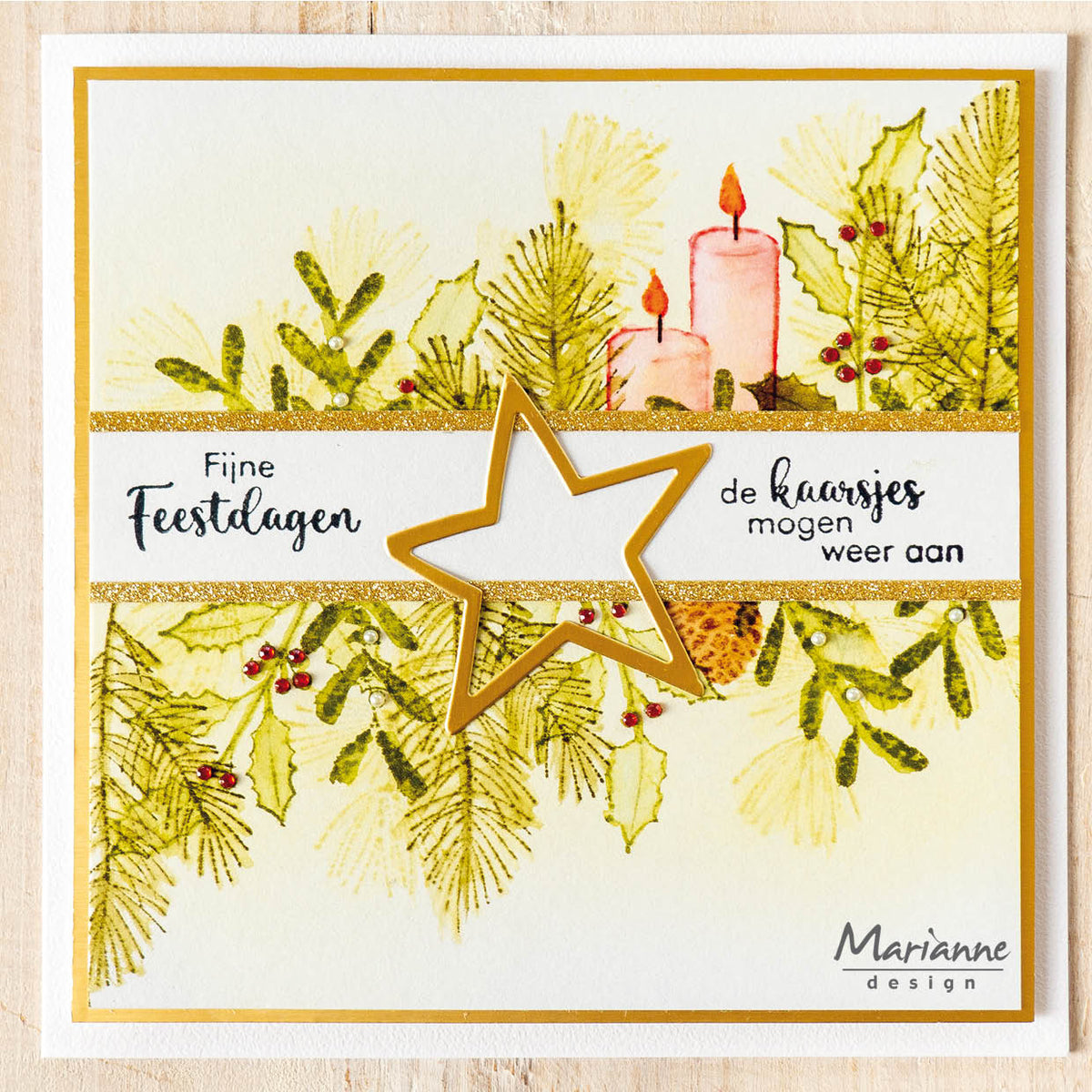 Marianne Design Clear Stamp - Silhouette Art - Houx