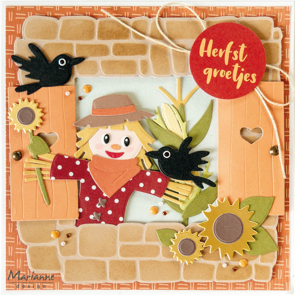 Marianne Design Collectables Die - Scarecrow By Marleen
