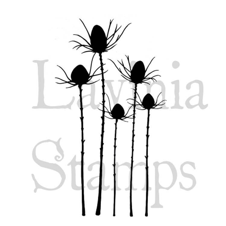 Lavinia Stamps - Chardon en silhouette