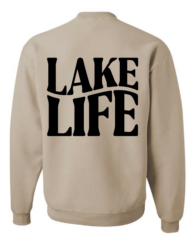 Sweat-shirt personnalisé « Lake Life » | Vêtements d'été
