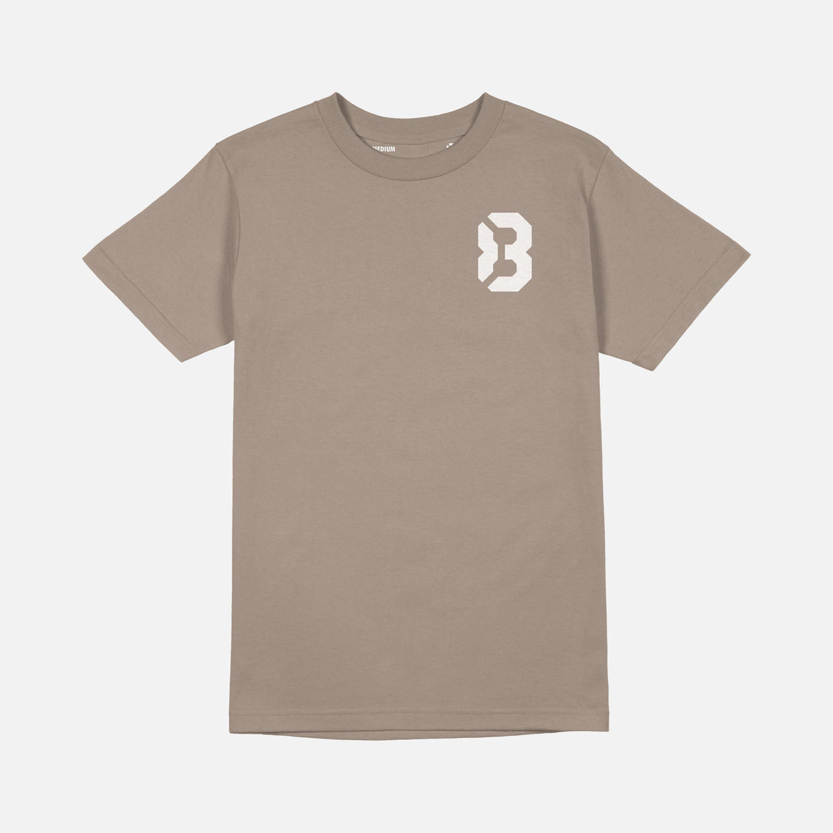 T-shirt logo F83 - Marron clair