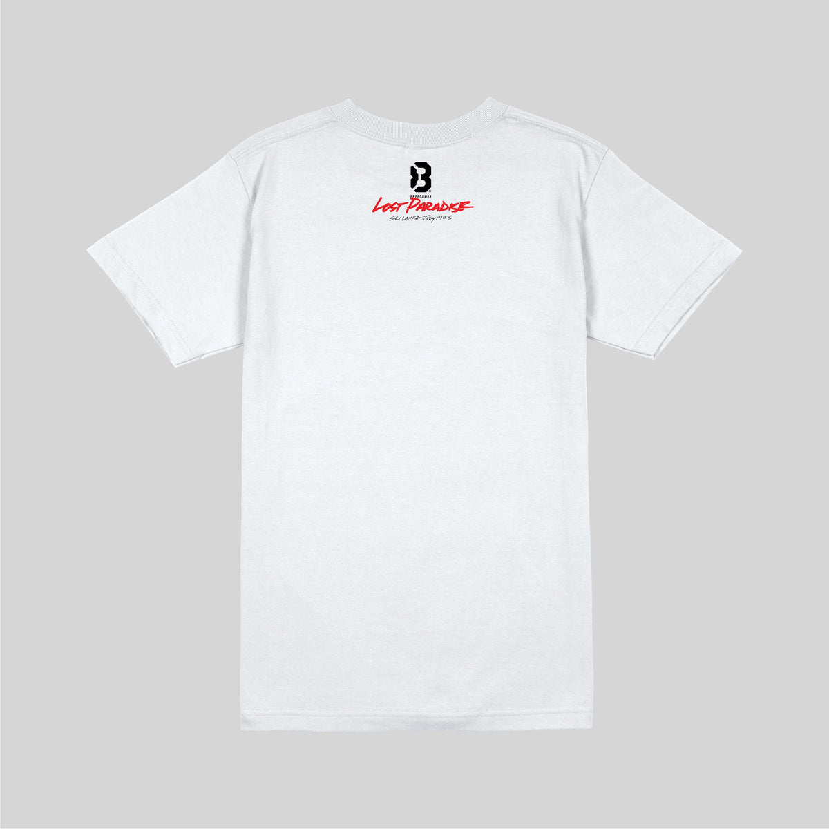 T-shirt Lost Paradise 2 - Blanc