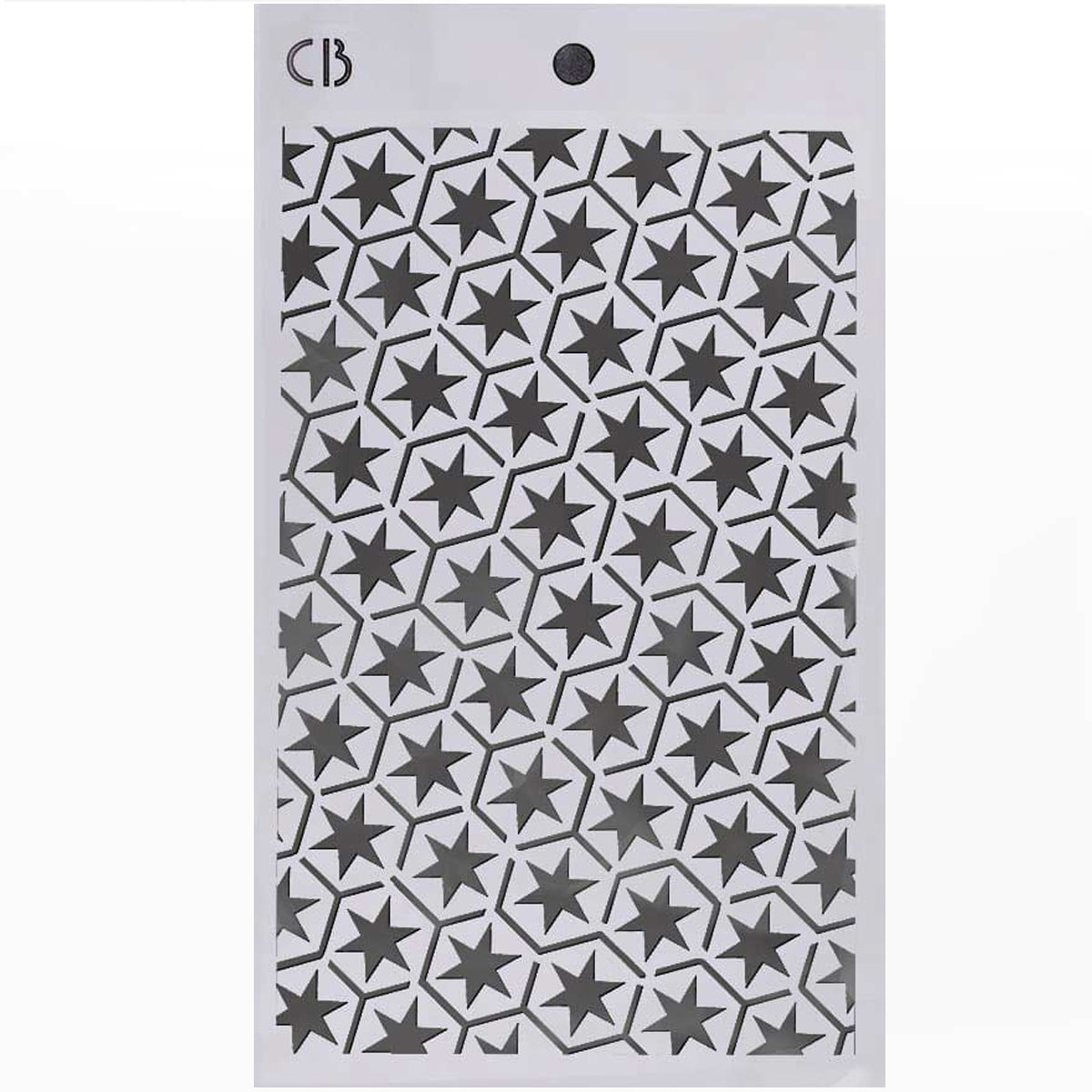 Pochoir Magasin de jouets 12,7 x 20,3 cm – Lot de trois couches (3 motifs uniques)