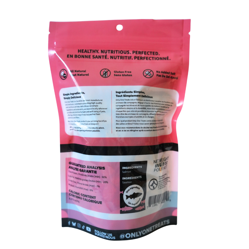 Saumon Lyophilisé 85g