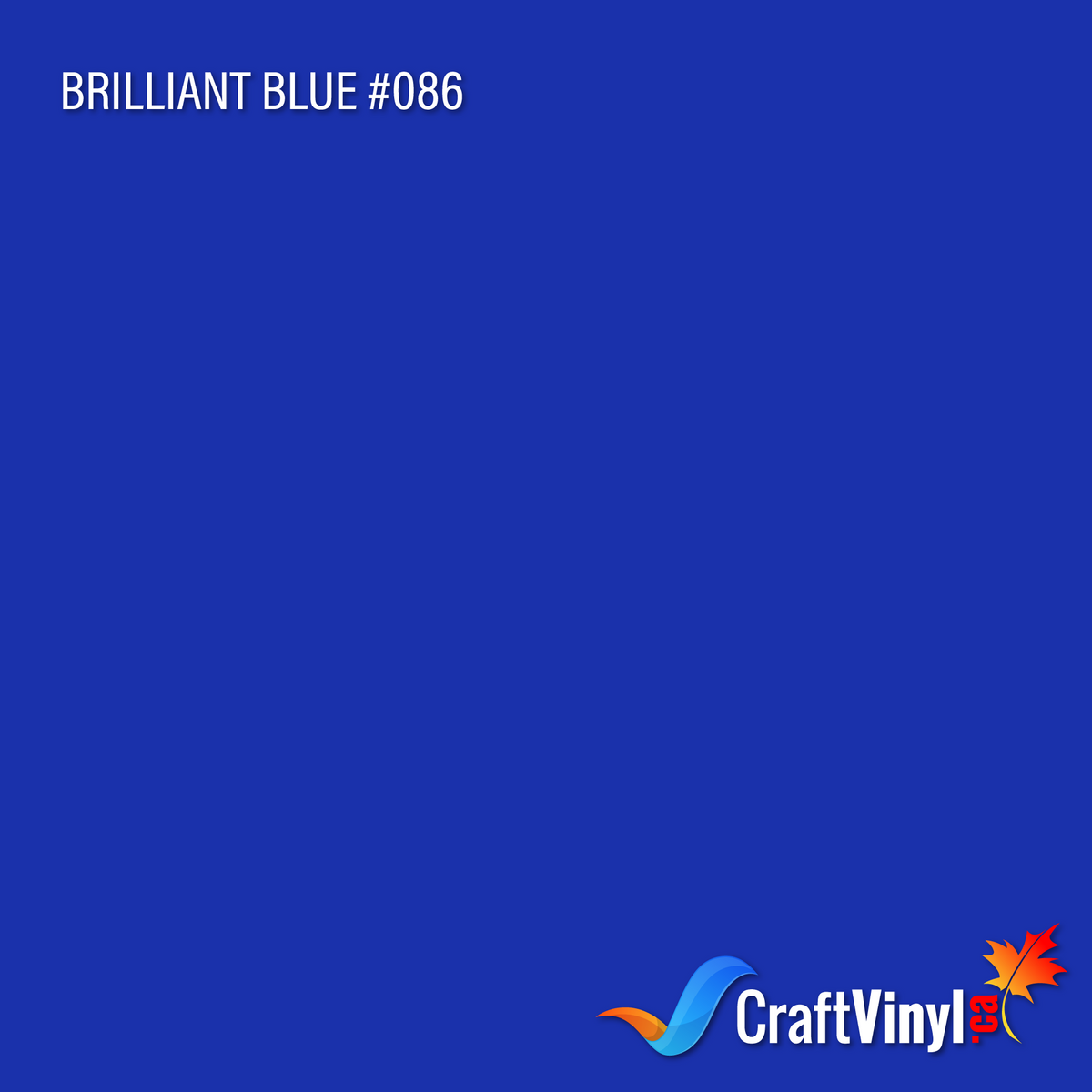 Vinyle Brillant Bleu Vif Oracal 651 #086