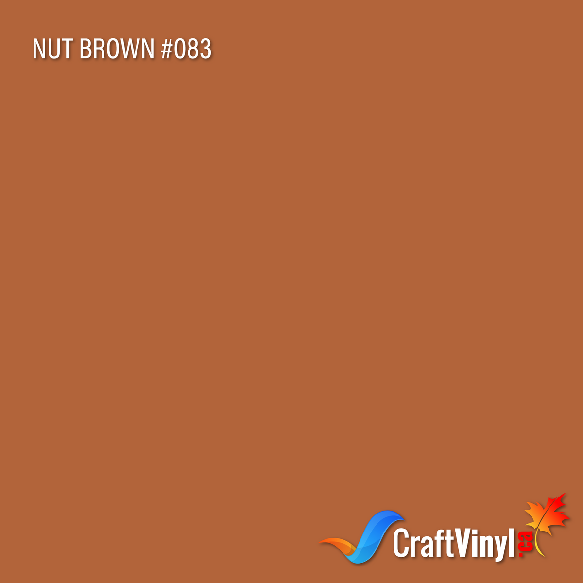 Oracal 651 Glossy Nut Brown Vinyl #083 12''x5ft