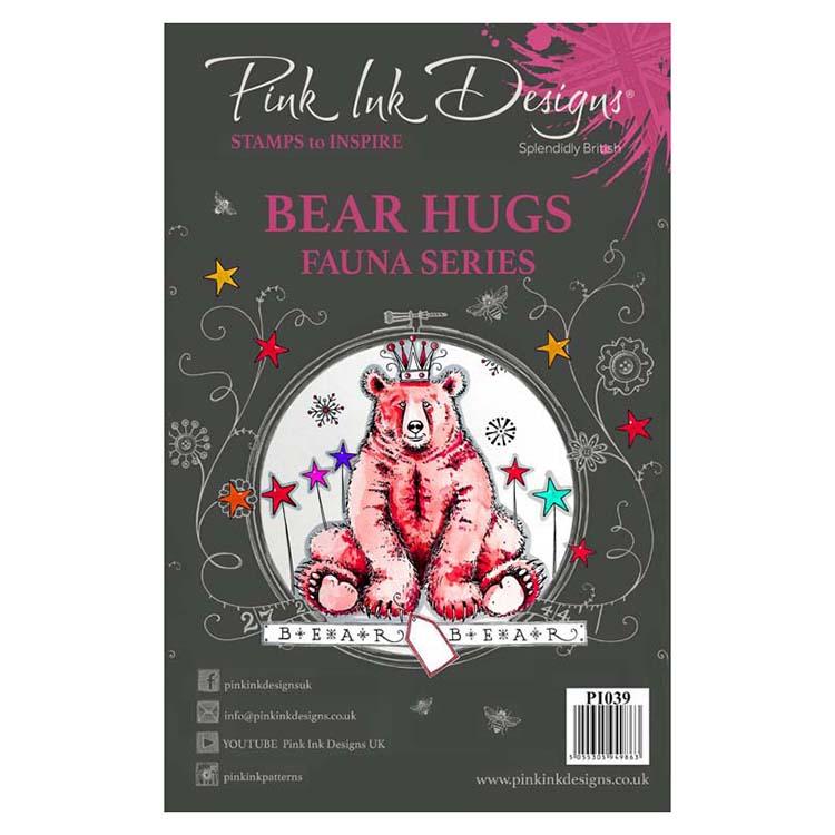 Pink Ink Designs Tampon Transparent Ours Câlins