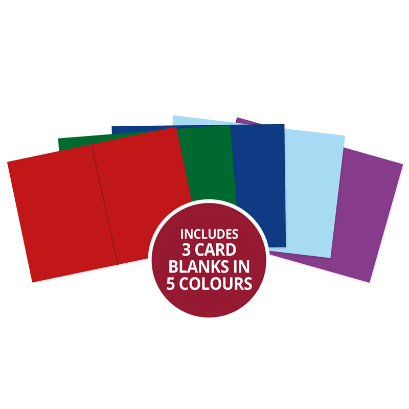 Cartes vierges pré-rainurées Adorable Scorable - Sélection de Noël A5