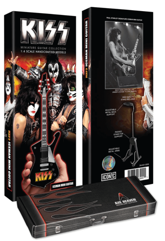 Guitare Miniature KISS® Paul Stanley Iceman
