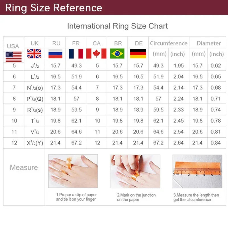 925 Sterling Silver Enamel Tulip Ring