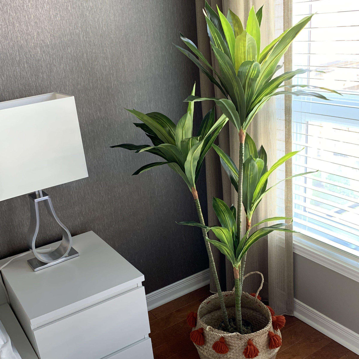 Samy Dracaena Fragrans Artificiel en Pot 129,5 cm