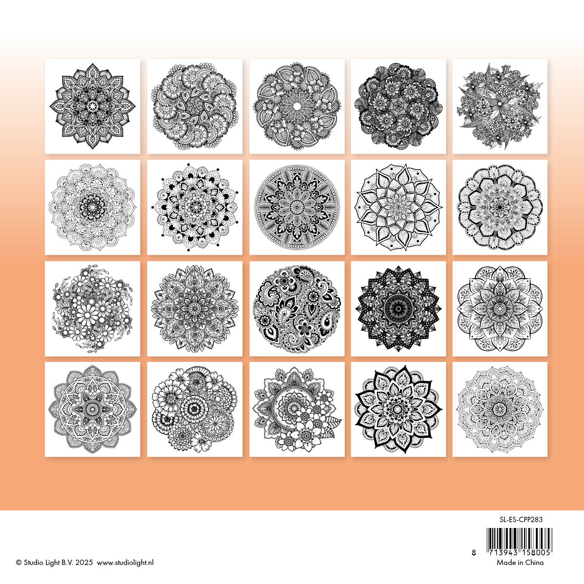 SL Coloriages Mandala Essentiels 20 Feuilles
