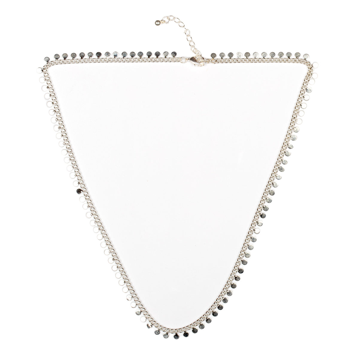 Collier à chaîne maillons – Plaqué argent