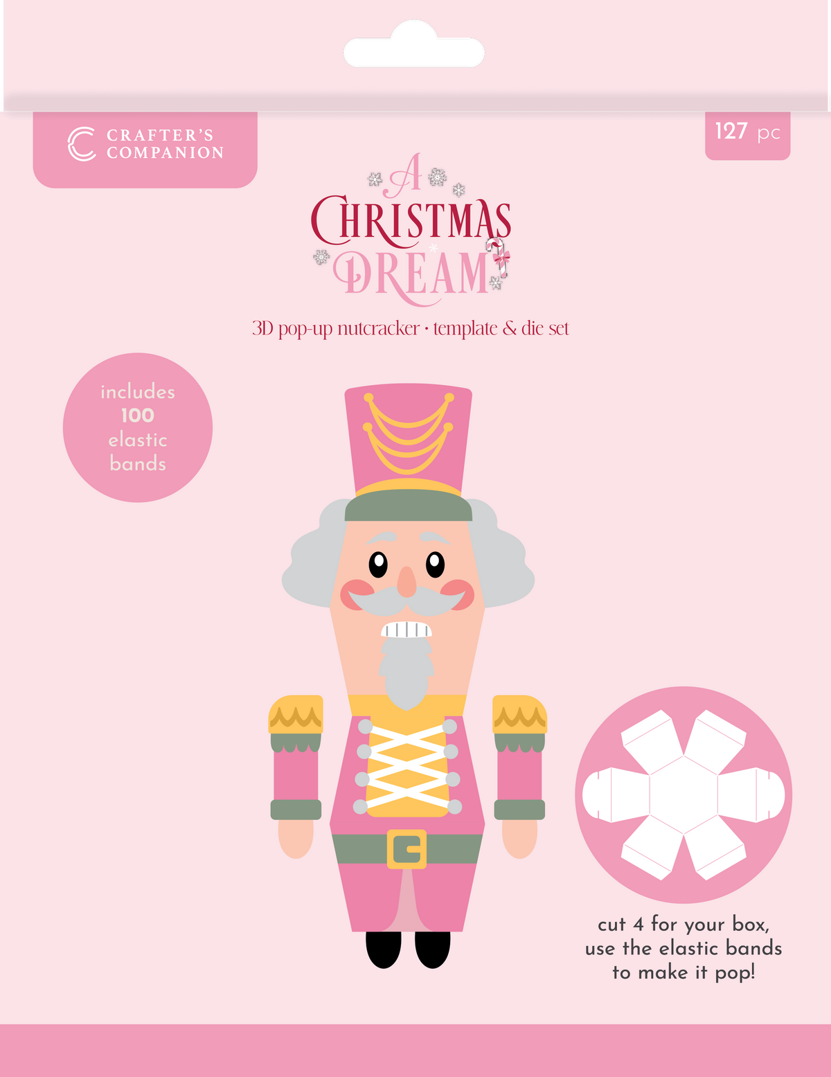 Sara Signature A Christmas Dream Die and Stencil - 3D Pop-Up Nutcracker