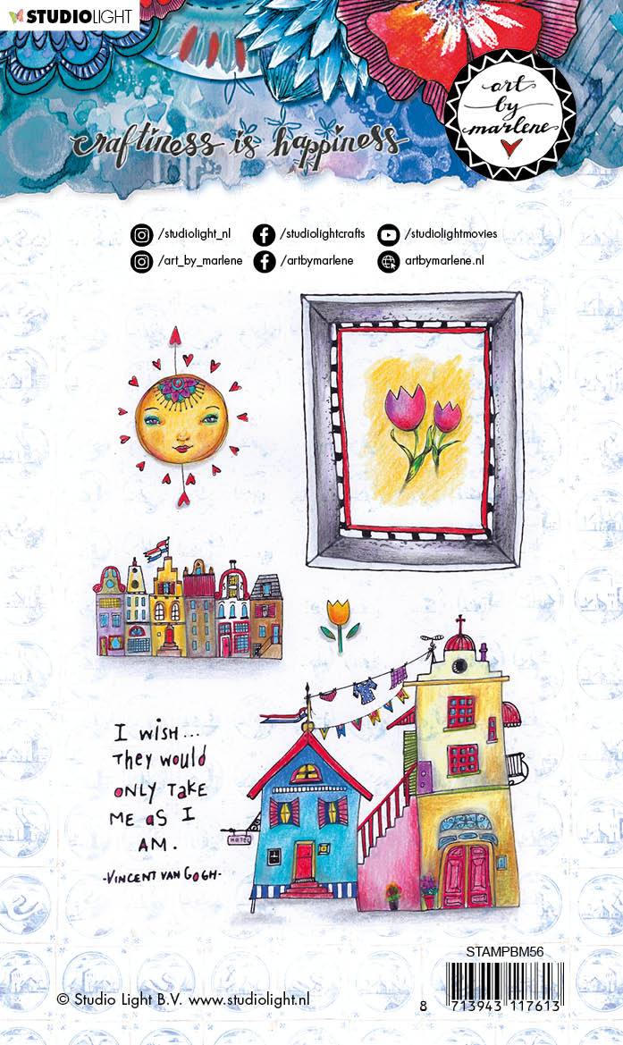 Clear Stamp A6, Collection Art By Marlene Go Dutch n°56