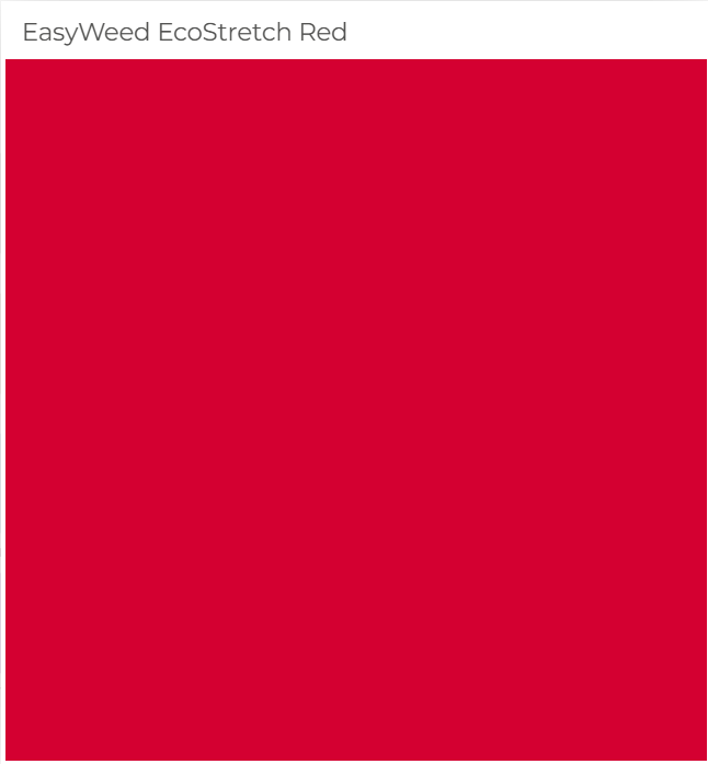 Siser Easyweed EcoStretch - Rouge
