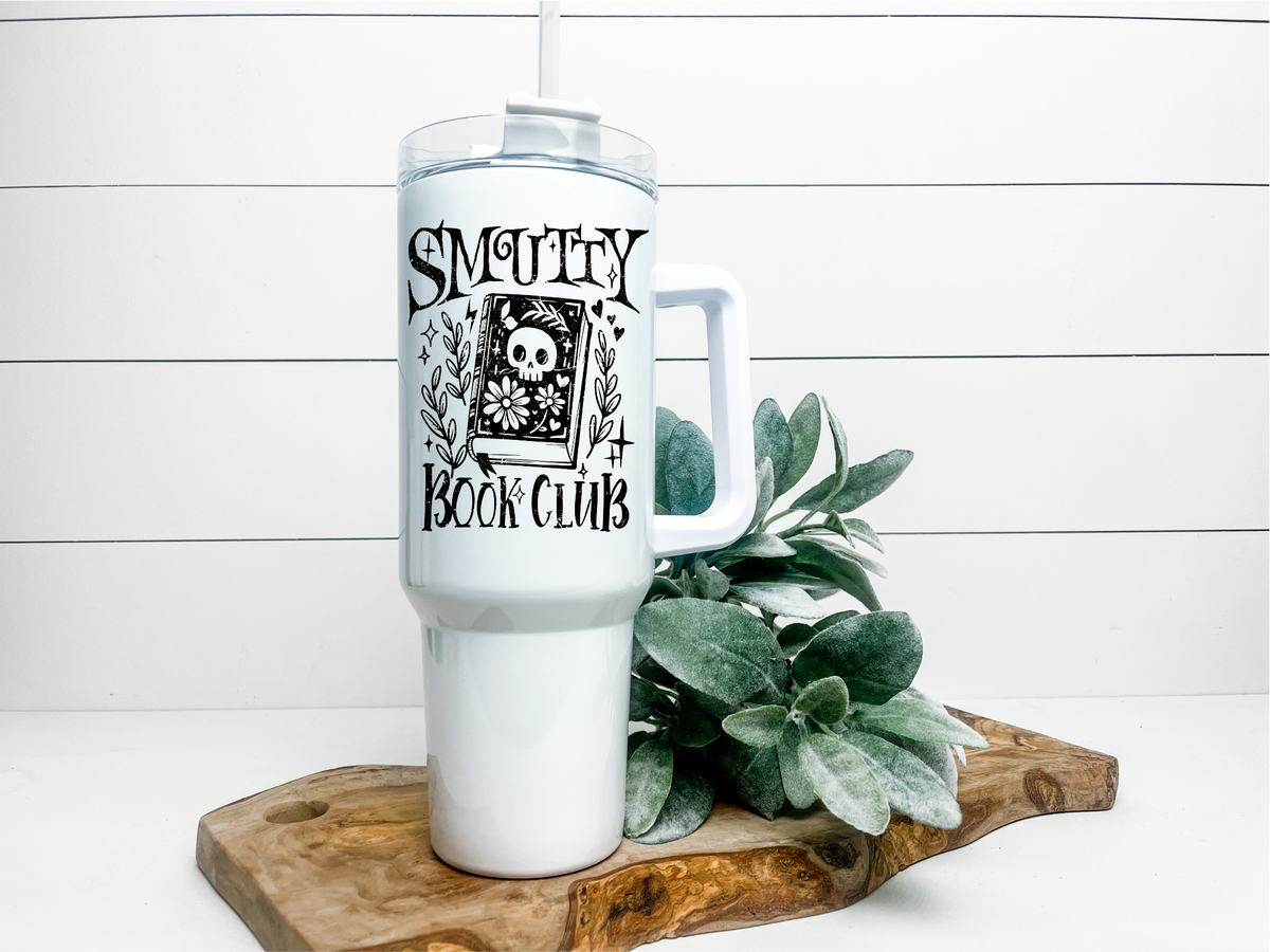 Gobelet 40 oz du club de lecture coquin | Gobelet pour les fans de livres