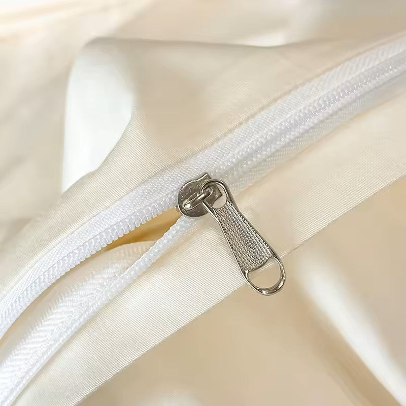 Talia 400 TC 100% Cotton Duvet Set - Beige