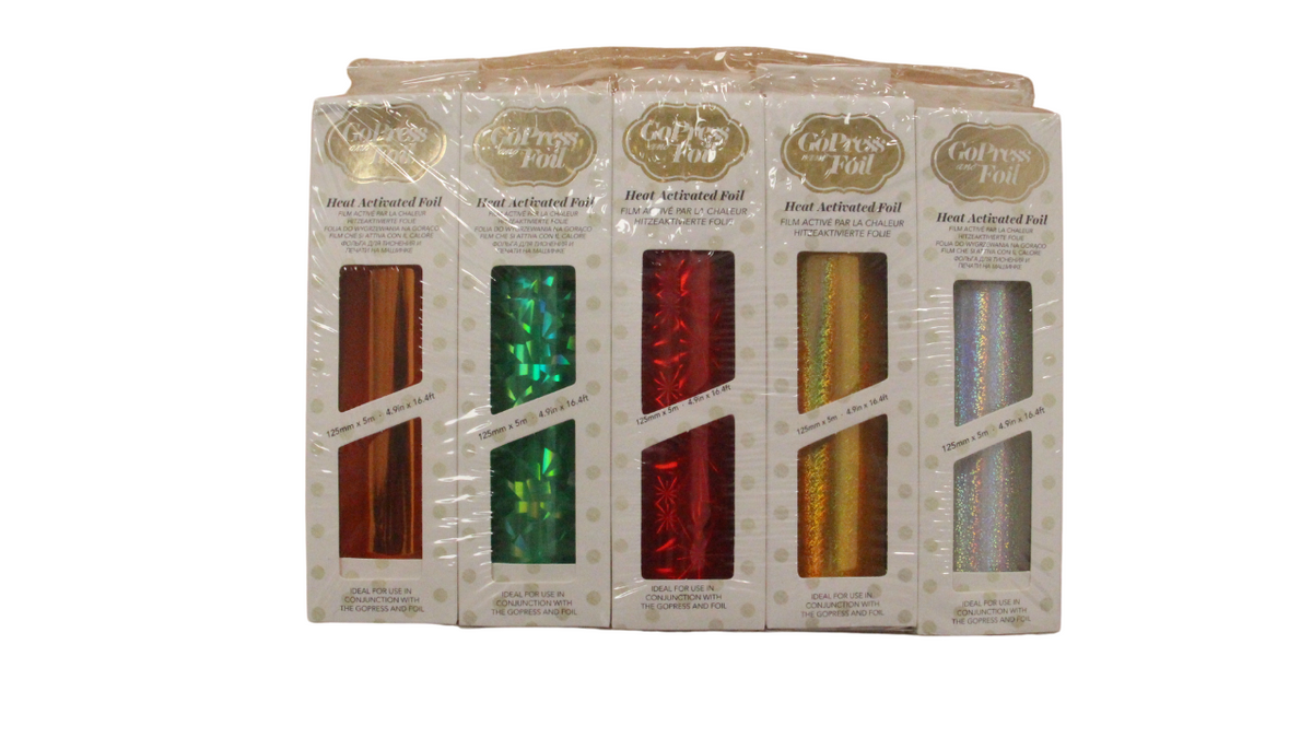 Paquet de 5 feuilles thermochromes de Noël traditionnelles