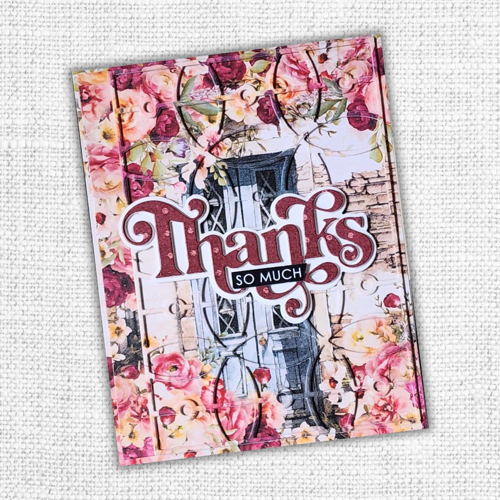 Kit de Cartes Rapides Rose Vintage 33144