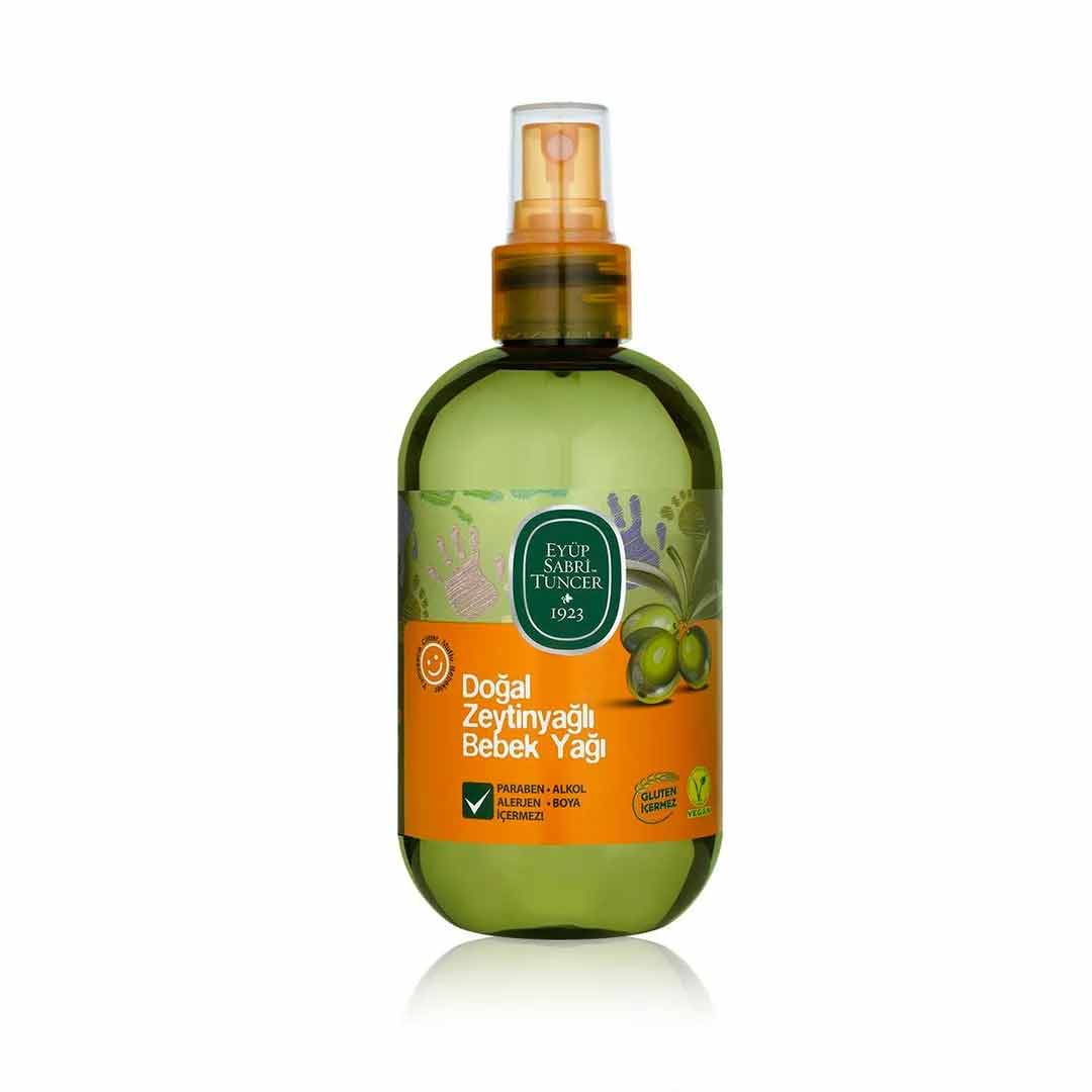 Natural Olive Oil Baby Oil – 280 ml | Gentle Moisture for Delicate Skin
