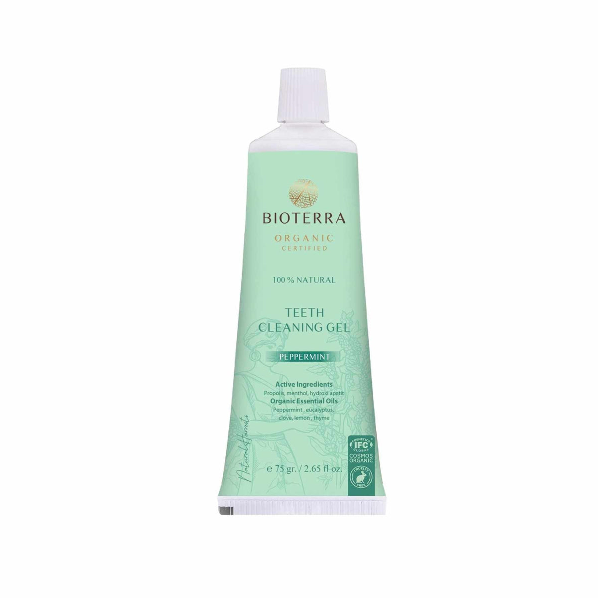 Gel Dentaire Bio Nettoyant – 75 ml