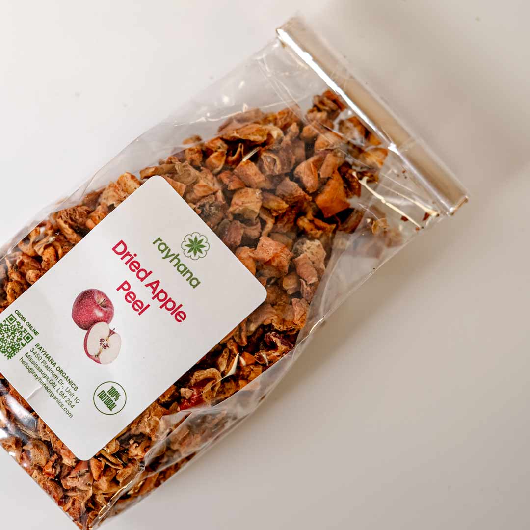 Peau de pomme séchée