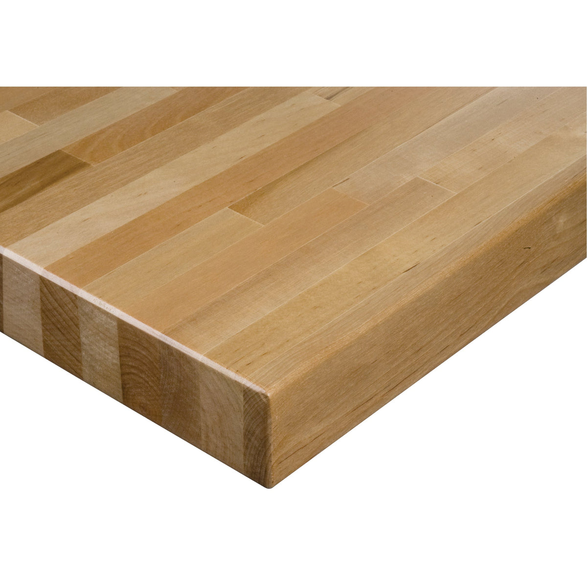 Plateau de plan de travail en bois dur lamellé