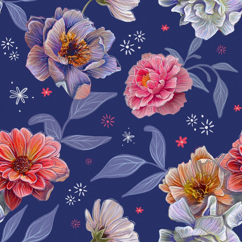 Visions- Fleurs nocturnes par Megan Wells- 120-3627