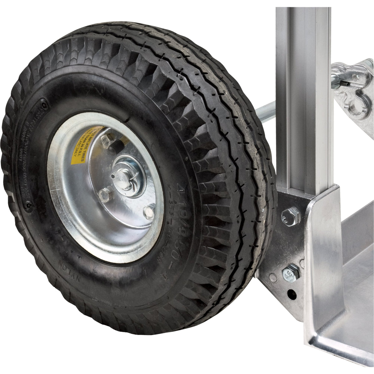 Roue de rechange pour diable en aluminium