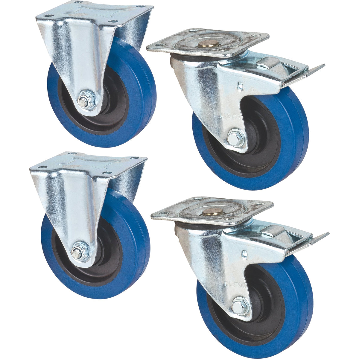 Rayonnage en carton - Kit de roulettes en option