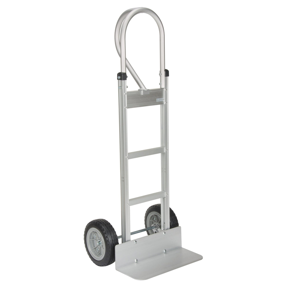 Knocked Down Hand Truck, P-Handle Handle, Aluminum, 52-1/8" Height, 500 lbs. Capacity