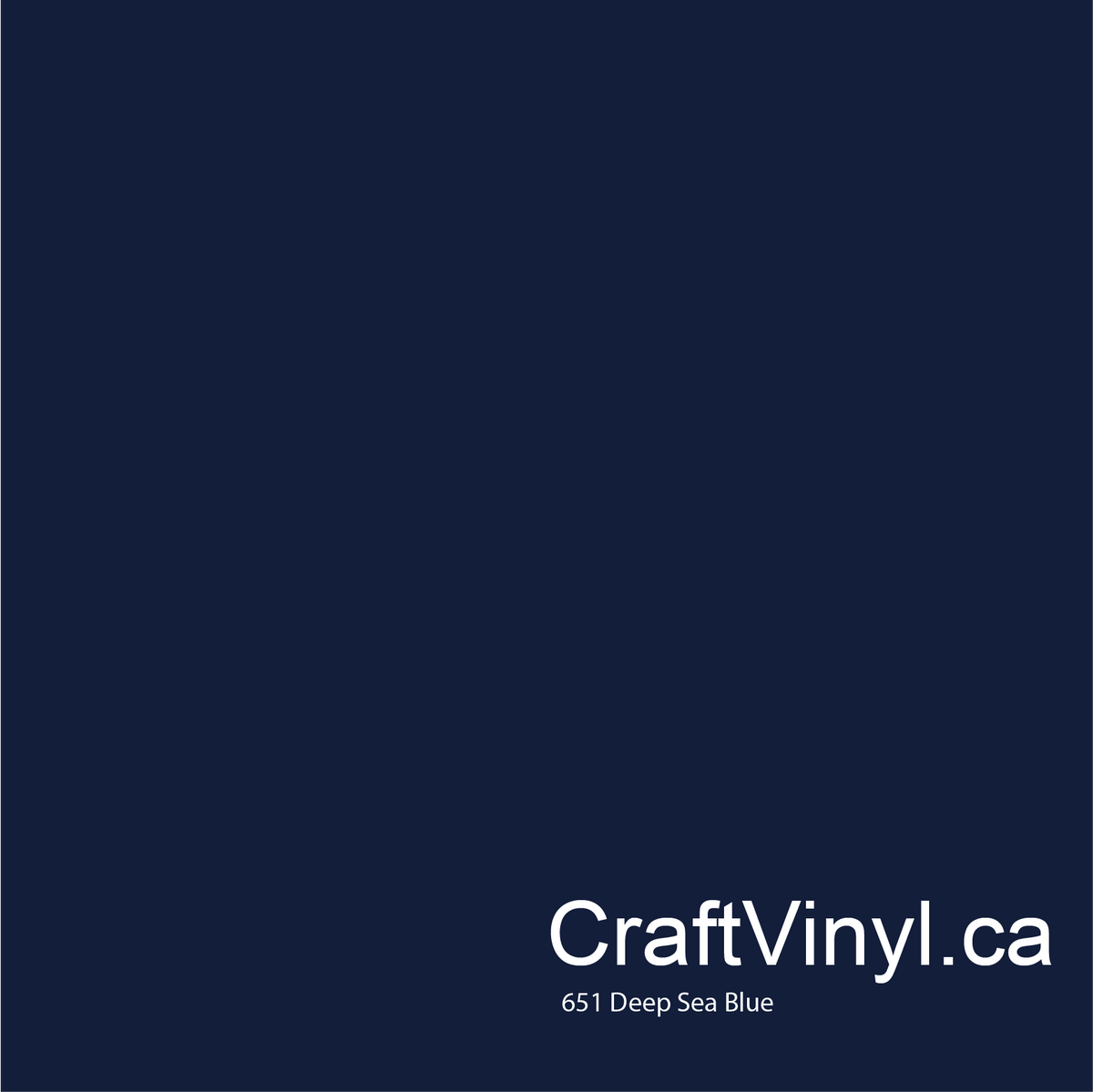 Oracal 651 Glossy Deep Sea Blue Vinyl #562 sheets and rolls