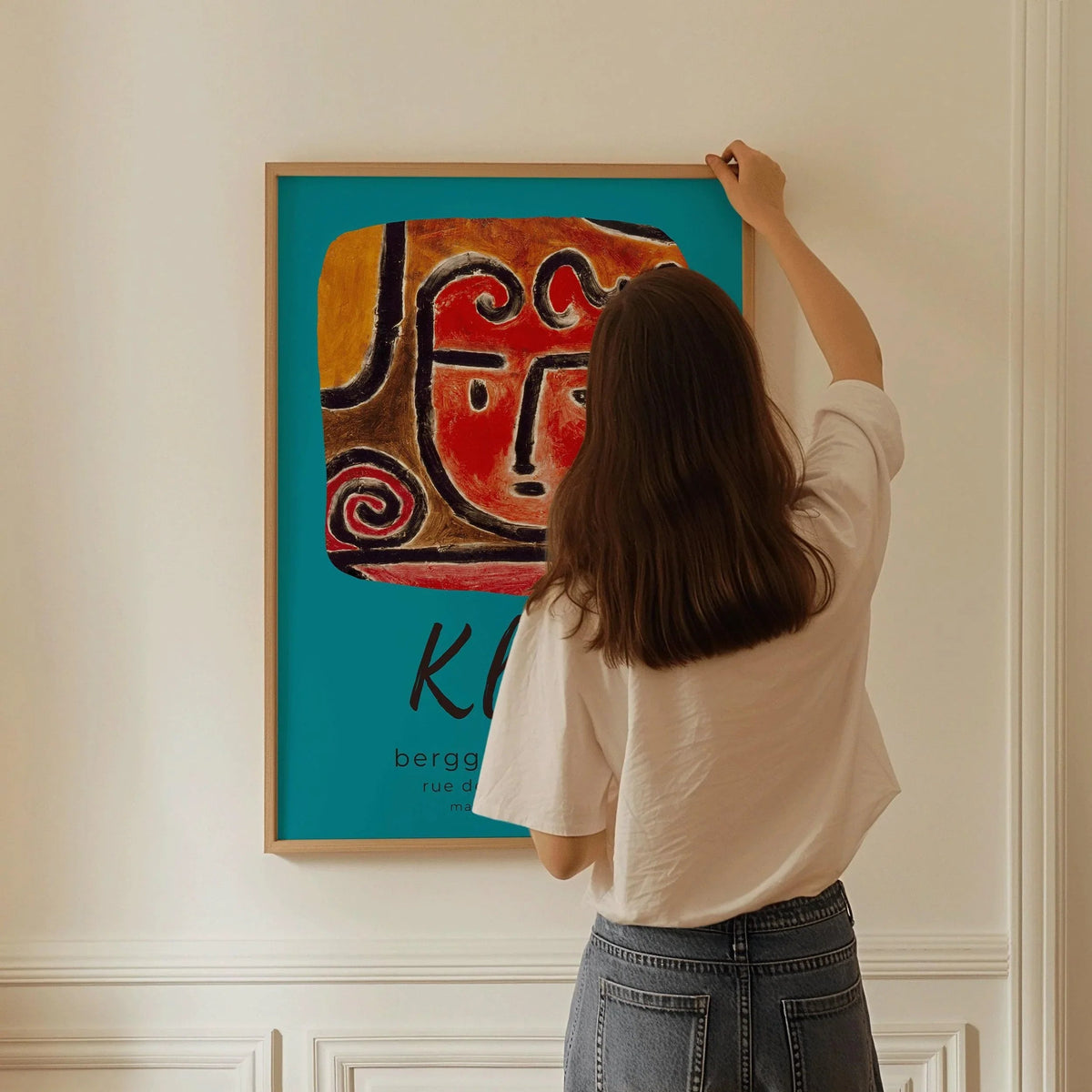 Paul Klee 'Hot Blooded Girl' Exhibition Giclee Print