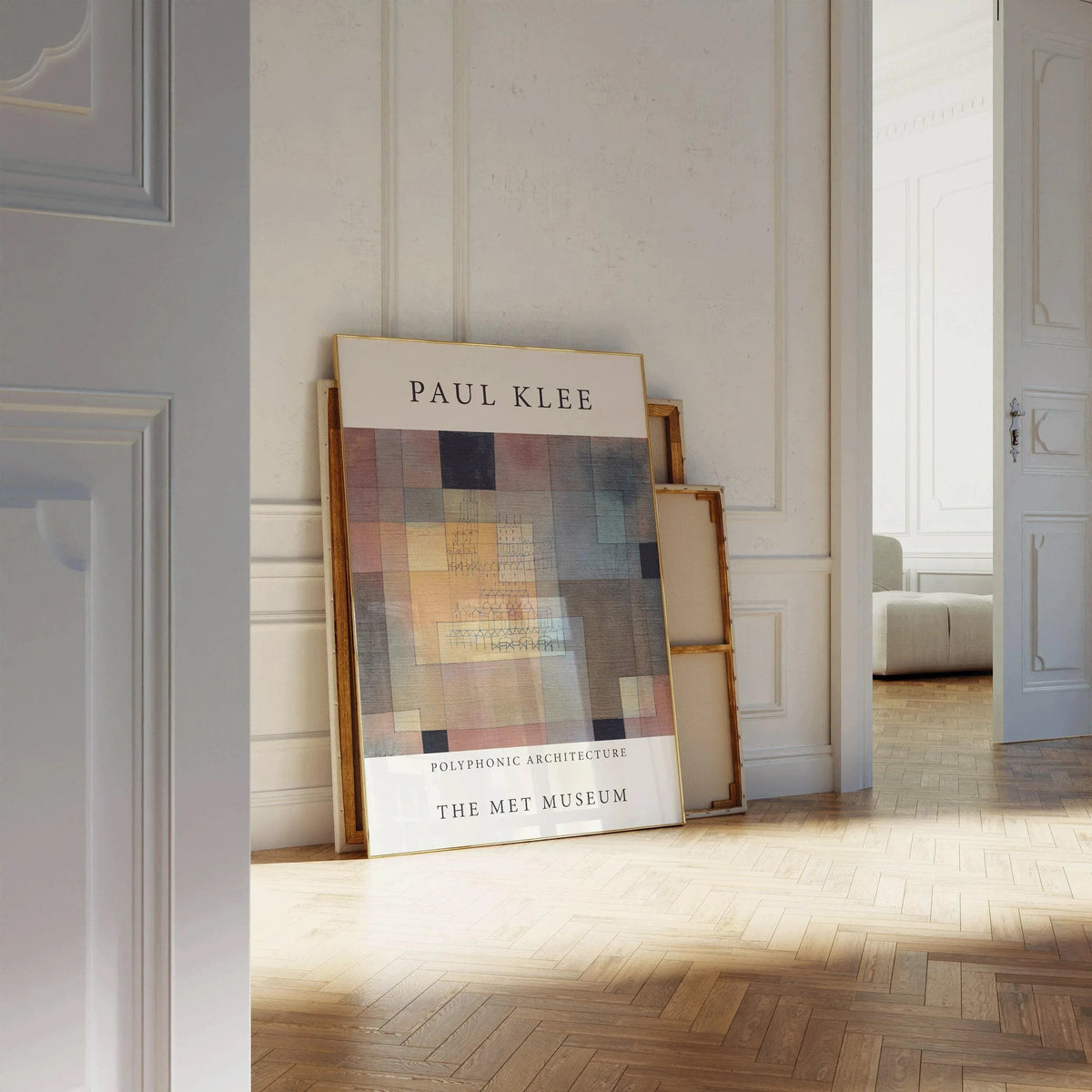 Paul Klee - Polyphonic Architecture | Modern Art Exhibition Poster (available handframed or unframed)