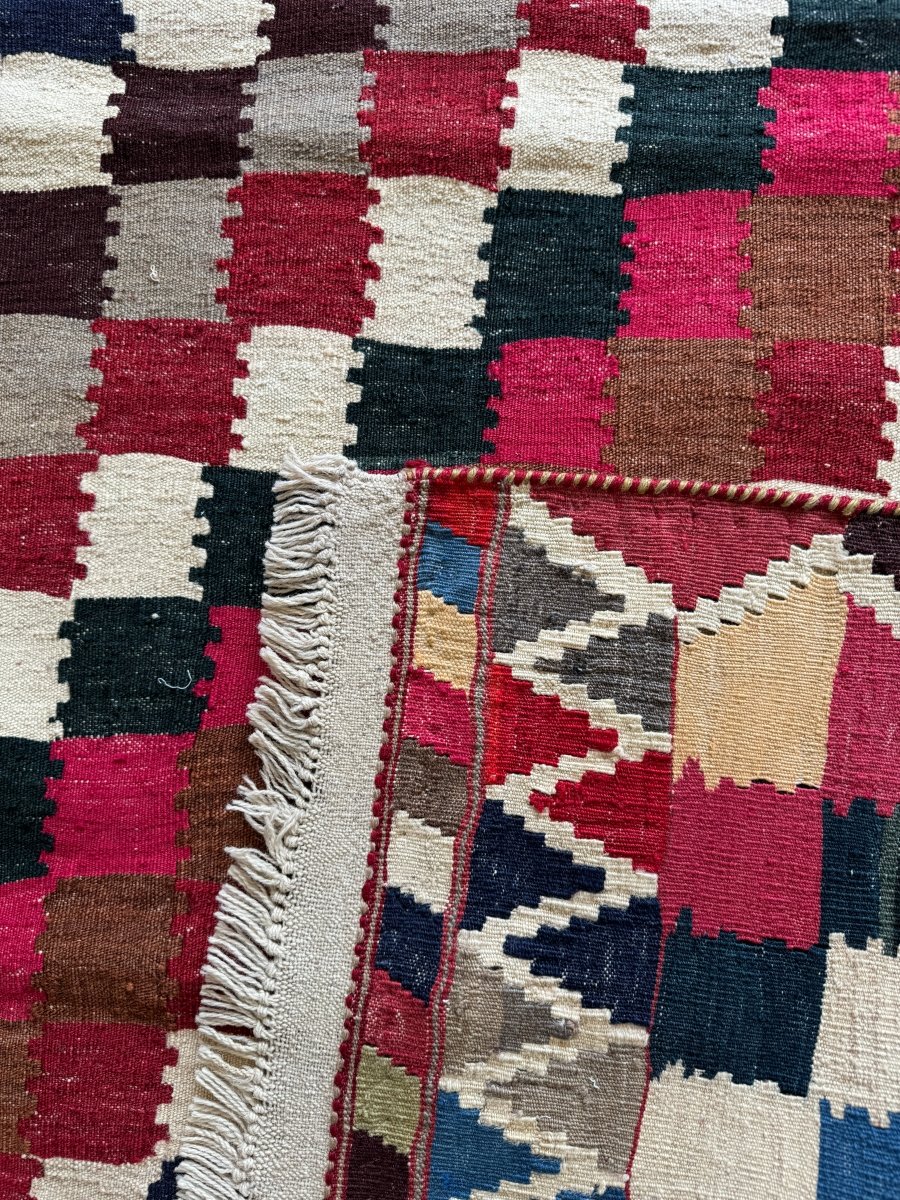 Persian Qashqai Kilim Rug | 3' 3" x 6' 3"