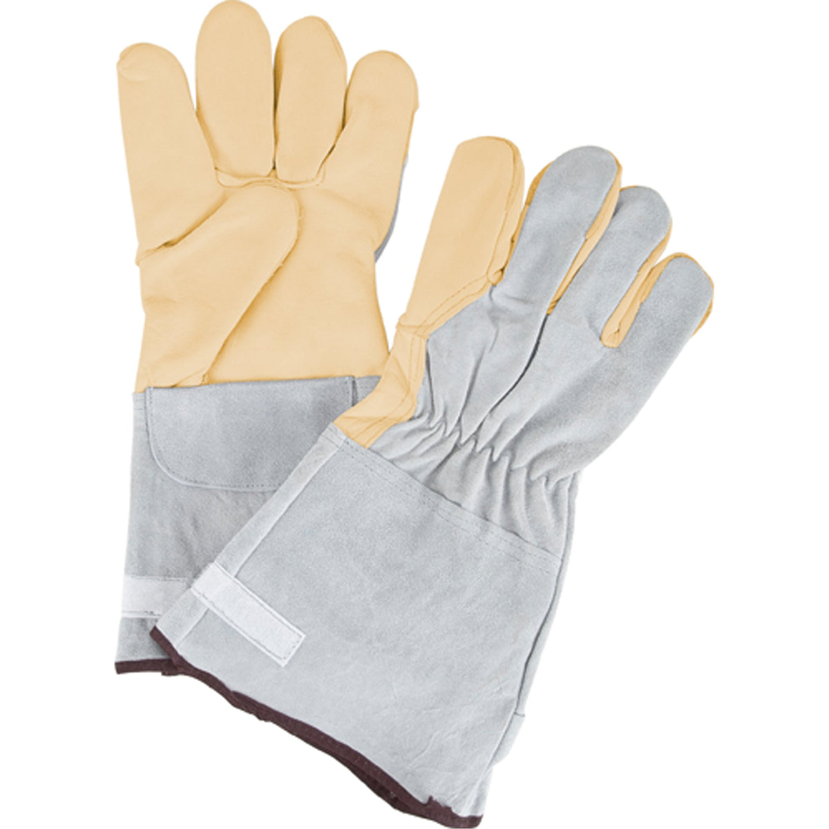 Gants de travail serrés au poignet, usage standard