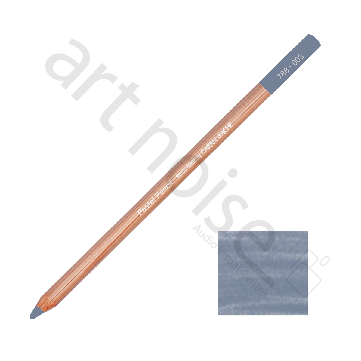 Caran d'Ache - Crayon Pastel - Noir, blanc et gris