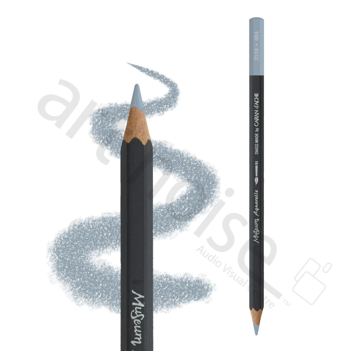 Caran d'Ache - Crayon aquarelle Museum - Noir, blanc et gris
