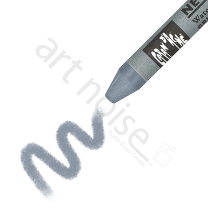 Caran d'Ache - Classic Neocolor II Water Soluble Wax Crayon - Black, White and Greys