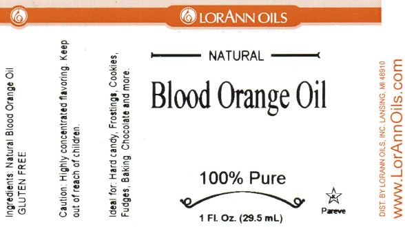 Huile Essentielle d'Orange Sanguine Naturelle - Qualité Alimentaire 1 oz, 16 oz, 1 Gallon - Livraison Gratuite au Canada pour les Commandes de Plus de 199 CAD