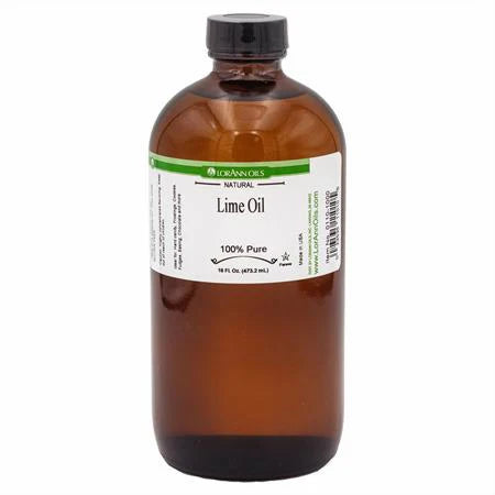 Arôme d'Huile de Citron Vert - Huiles Essentielles de Qualité Alimentaire - Aromathérapie - 1 oz, 16 oz, 1 Gallon - Livraison Gratuite au Canada pour les Commandes de Plus de 199 CAD
