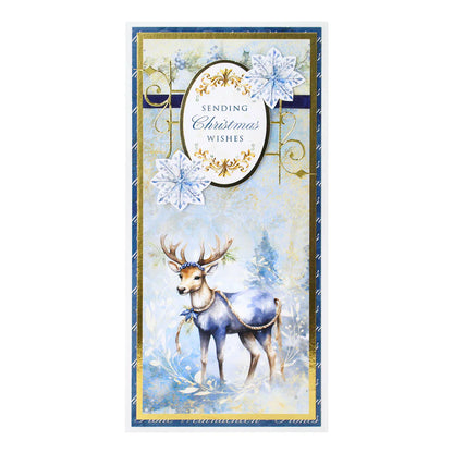 Découpes décoratives de Noël Contes de Fées avec finition métallisée, 2 feuilles